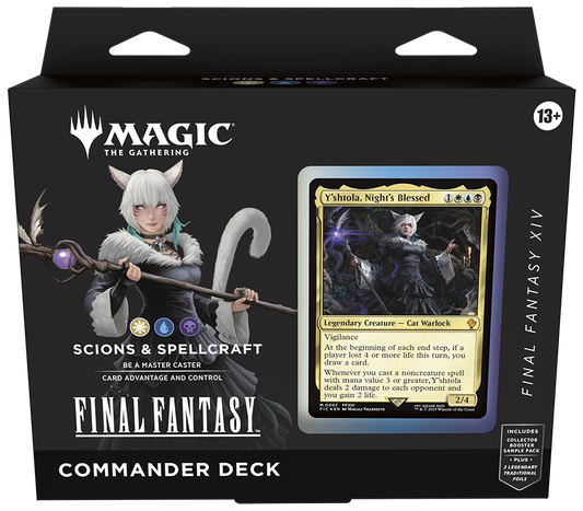 Final Fantasy Commander Deck Set of 4