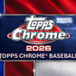 2026 Topps Chrome Baseball Hobby Box (Presale 7/22)